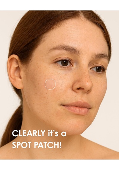 Clearly Spot Patch, Sivilce Karşıtı Şeffaf Plaster Şeffaf, Ultra İnce, Hidrokolloid + Niacina