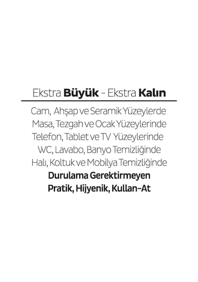Sleepy Easy Clean Kiraz Çiçeği Yüzey Temizlik Havlusu - 100 Yaprak 6 Adet Tekli