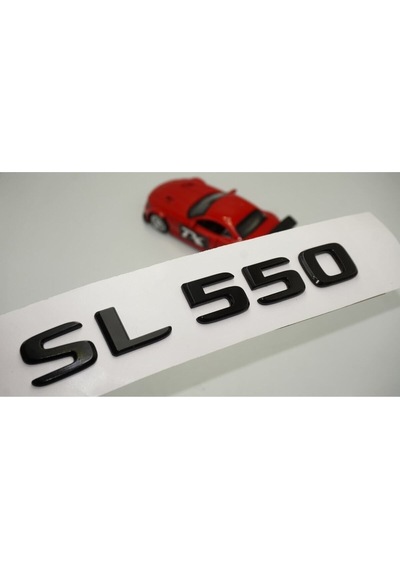 Sl 550 Bagaj Parlak Siyah Abs 3m 3d Yazı Logo: