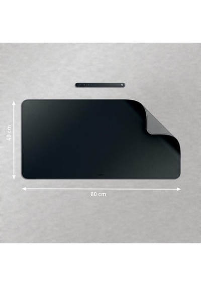 Leitz Büyük Masa Matı 40x80 Cm Siyah Renk Kod: 53820095