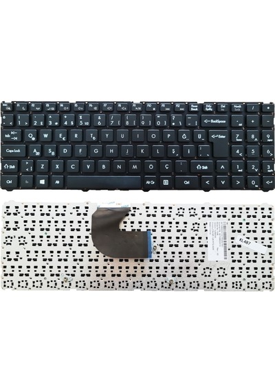 Casper Twb Gnb 1584 1589 Notebook Klavyesi - Siyah Tr / Kl0895