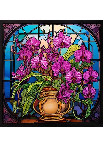5d Elmas Taş İşleme Kiti Tablo 35x35 Cm - Diamond Painting Set - Dıy Kit Diamond Art Yeex16293
