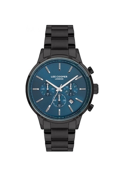 Lee Cooper Lc07276.690 Erkek Çelik Siyah Quartz Pilli Lee Cooper 44