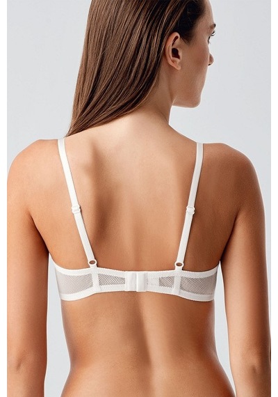 New Bra 34-8410 Telli Desteksiz Sütyen ekru