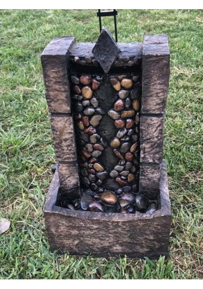 Ledli Dekoratif Şelale 33X20X13Cm Dw72129 - Masaüstü Şelale