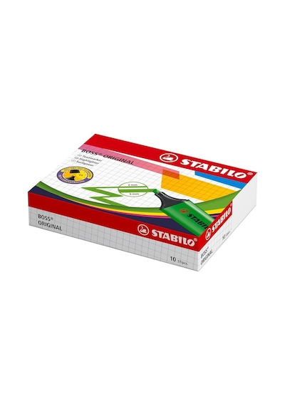 Stabilo Fosforlu Kalem Boss Pastel Mavi 10'lu Paket Diğer