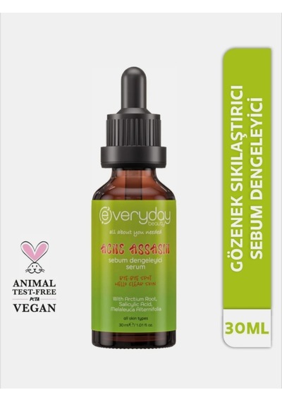 Everyday Beauty Acne Assasin Sebum Dengeleyici Serum 30 Ml.