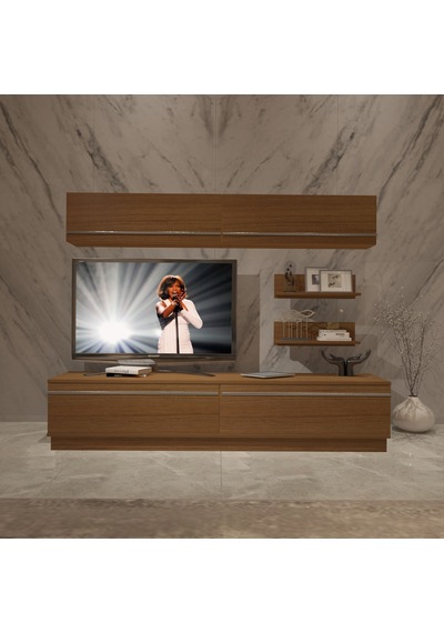 Decoraktiv Eko 5b Mdf Std Tv Ünitesi Tv Sehpası Ceviz