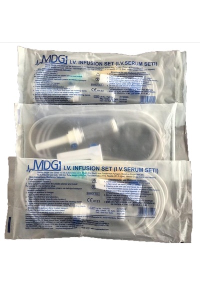Mdg Seruminfüzyon Seti 21G 45'li