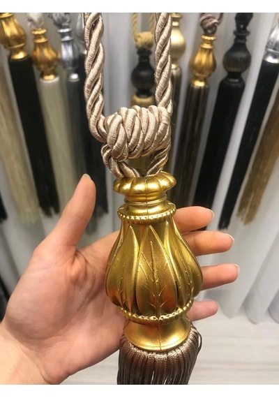 Nivemeshome Krem Saçaklı Tavan Toplama Braçol Krem