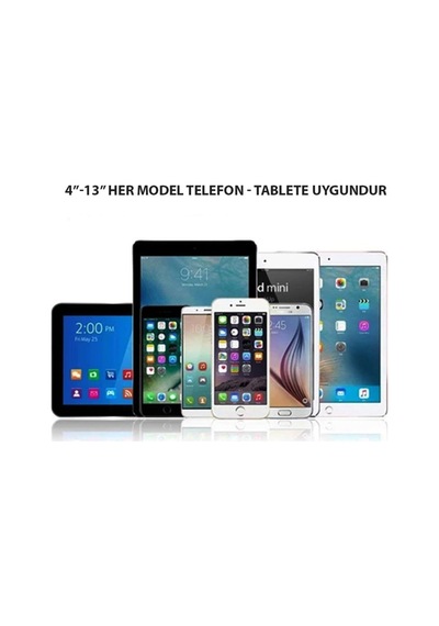 Npo Std20144LG Uyumlu 360°Ayarlanabilir Teleskobik 4"-13" Ergonomik Tablet