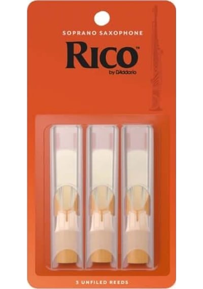 Rico Rıa0325 Soprano Saksafon Kamışı 3lü Paket No 2.5