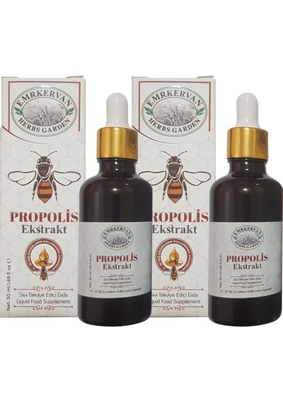 Emr Kervan Herbs Garden Sivi Propolis Ekstrakt 50 ML 2 Adet