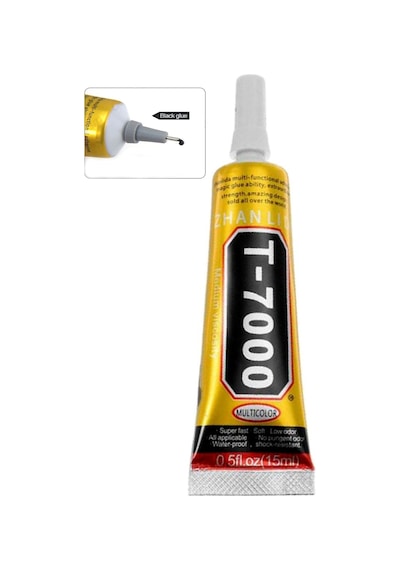15ml T7000 Cep Telefon Lcd Ekran Kapak Plastik Yapıştırıcı Siyah