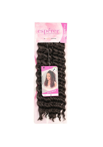 Nice Bulk Afro Su Dalgası / Kahverengi - Mydr-463216 Çok Renkli
