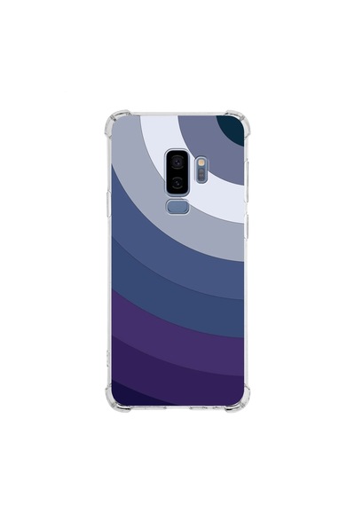 Samsung Galaxy Uyumlu S9 Plus Köşe Korumalı Antişok Kapak Renk Cümbüşü Tasarımlı Silikon Kılıf