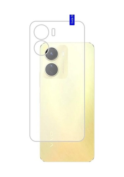 Vivo Y16 İle Uyumlu Arka Kırılmaz Mat Esnek Nano Koruyucu
