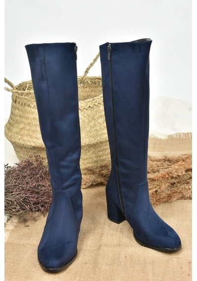Fox Shoes Lacivert Kadın Çizme A654252702