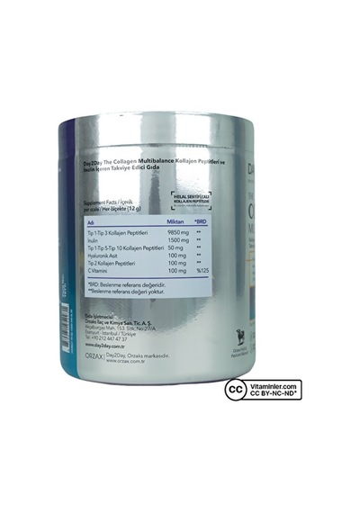 Day 2 Day The Collagen Multi Balance 540 Gr