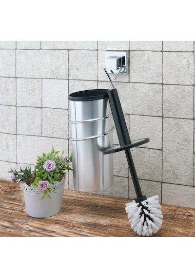 Geseus Yapışkanlı Klozet Fırçası Krom Ef094