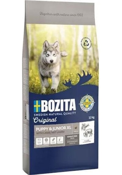 Bozita Original Büyük Irk Yavru Köpek Maması Kuzulu 12 Kg