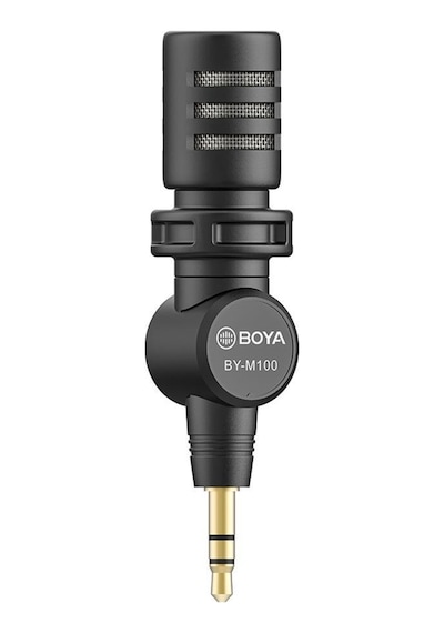 Boya By M100 Kompakt 3.5Mm Kamera Mikrofonu