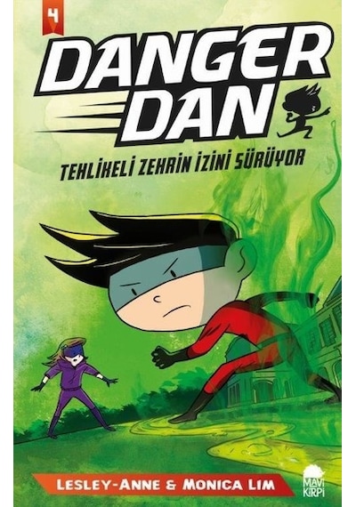 Danger Dan 4-Tehlikeli Zehrin İzini Sürüyor - Lesley-Anne -  Monica Lim - Mavi Kirpi