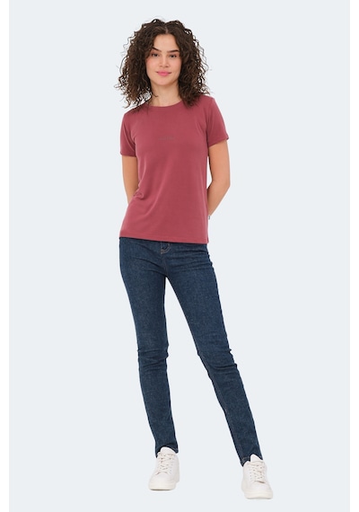 Slazenger Paytons Kadın Bordo Tişört Bordo