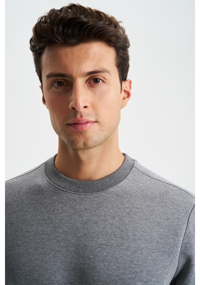 AR-MA Arma Erkek Regular Fit 3 İplik Şardonlu Yandan Tek Fermuar Cepli Bisiklet Yaka Sweatshirt 001 AR-MA Arma Erkek Regular Fit 3 İplik Şardonlu Yandan Tek Fermuar Cepli Bisiklet Yaka Sweatshirt 001