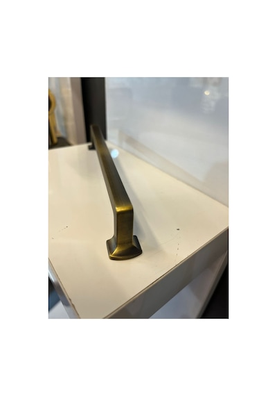 Levante Metal Kulp 160mm Antik Sarı Dolap Kapak Tv Ünite Modern Çekmece Mobilya Komidin Konsol