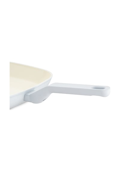 Jumbo Swiss Crystal Light Grey Grill Tava 28 Cm Gri