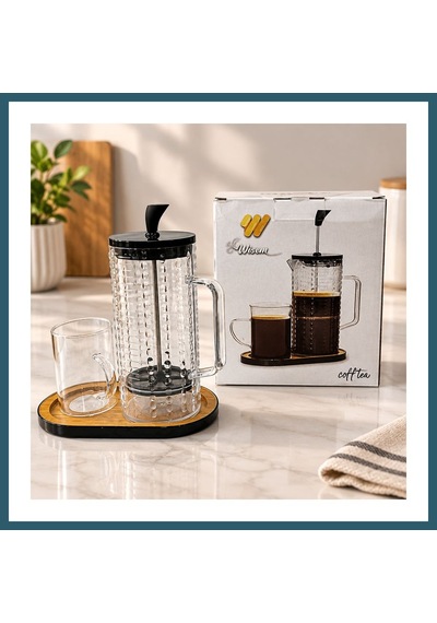 Bezos French Press 650 Ml Ob Çok Renkli