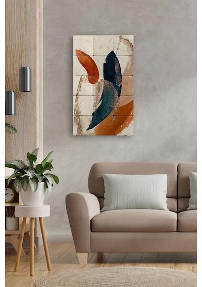 Modern Taş Tablo- Duvar Dekoru 30x50cm