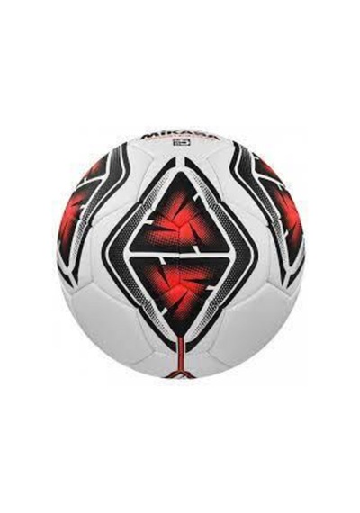 Futbol Topu Regateador No:5 El Dikişli Beyaz - Kırmızı