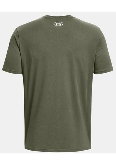 Under Armour Ua Camo Chest Stripe Ss Erkek T-shirt-28305-yeşil