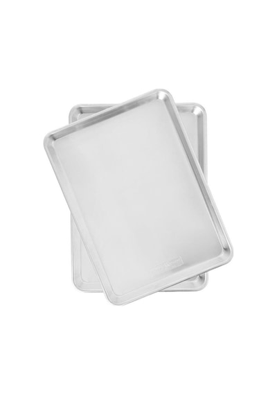 Nordicware Orta Boy Fırın Tepsisi 2 Li Set Gri