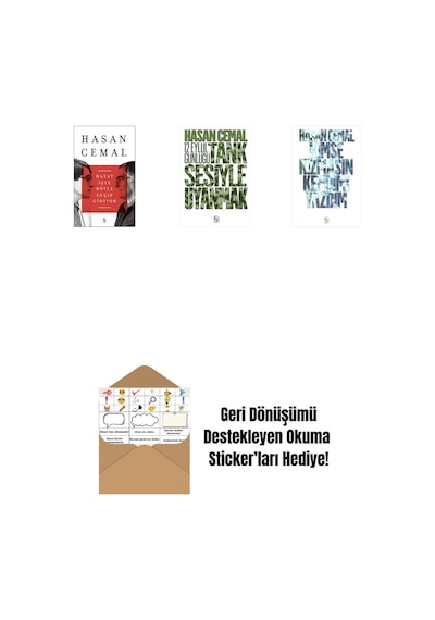 Hayat İşte Böyle Geçip Gidiyor + Tank Sesiyle Uyanmak + Kimse Kızmasın Kendimi Yazdım + Okuma Sticker'ları