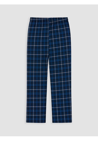 LC Waikiki Lc Waıkıkı Lacivert Regular Fit Ekose Erkek Pijama Altı