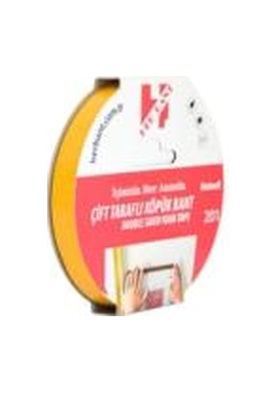 Her Bant Çift Taraflı Köpük Bant Askılı 15x5 Mt 2001