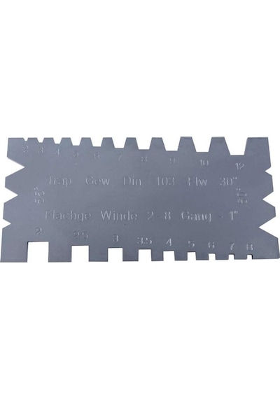 Fett 90x40mm Pld Torna Kalem Mastarı