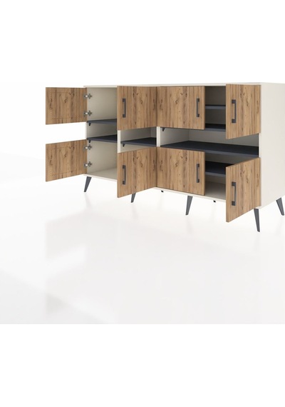 Kronos Konsol 8 Raflı 8 Kapaklı 176x59x99 Aytaşı-çam/antrasit Aytaşı-çam/antrasit Kronos Konsol 8 Raflı 8 Kapaklı 176x59x99 Aytaşı-çam/antrasit Aytaşı-çam/antrasit