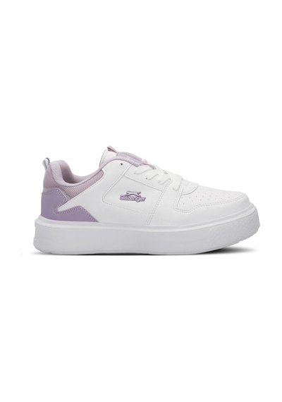 Slazenger LONDON I Kadın  Beyaz / Lila Günlük Spor Ayakkabısı