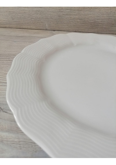Porland Porselen Wavy 24 Parça 6 Kişilik Yemek Takımı