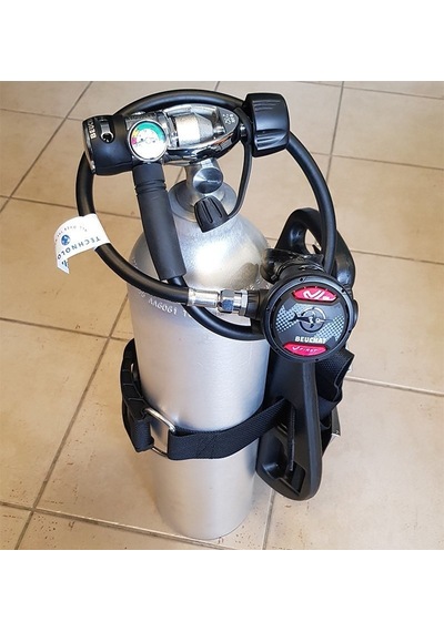 Set Tekne Scuba 3 L Çantalı Beuchat Regülatörlü