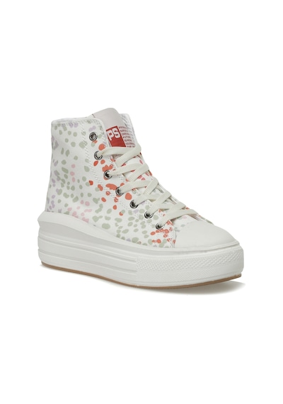 Proshot Ella Hı W 3fx Beyaz Kadın High Sneaker 000000000101350914 Beyaz