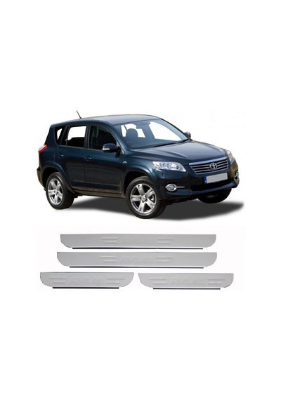 Kapı Eşiği Toyota Uyumlu Rav 4 Iıı Krom 2006-2012