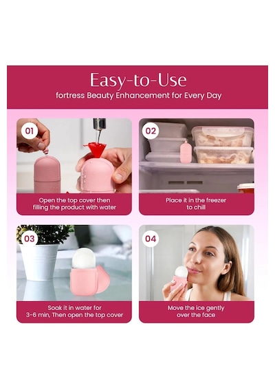 Milano Home Contour Ice Cube Gua Sha Ice Roller Soğuk Terapi