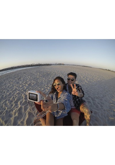 Gopro Bileklik + Slikon Kılıf Ve Boyunluk, Beyaz Hero7 Black