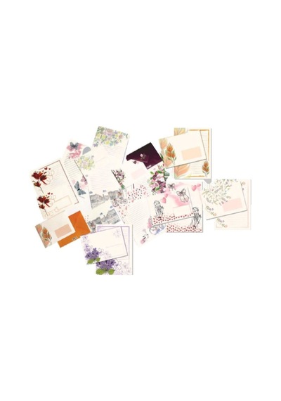 Keskin 10lu İvory Mektupluk Set