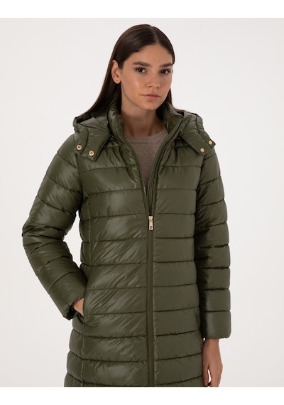 Pierre Cardin Kadın Haki Kaban 50314165-vr027 Haki